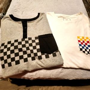 3 Mens Rue21 pocket Tee sz M